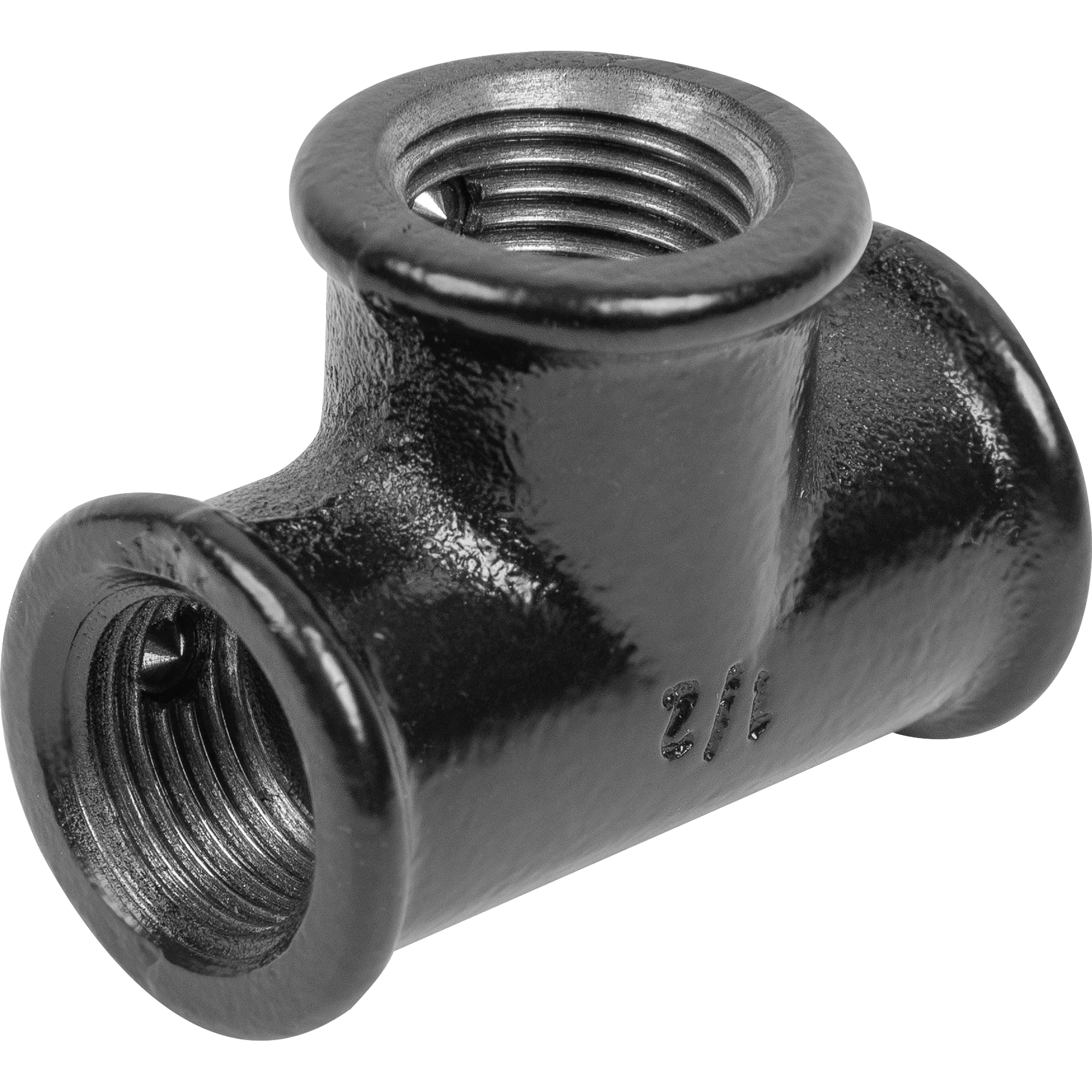 82505421 Соединитель трех труб d20 мм, цвет черный Santreyd 