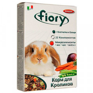Т00001575 Корм для грызунов KARAOTE для кроликов сух. 850г Fiory
