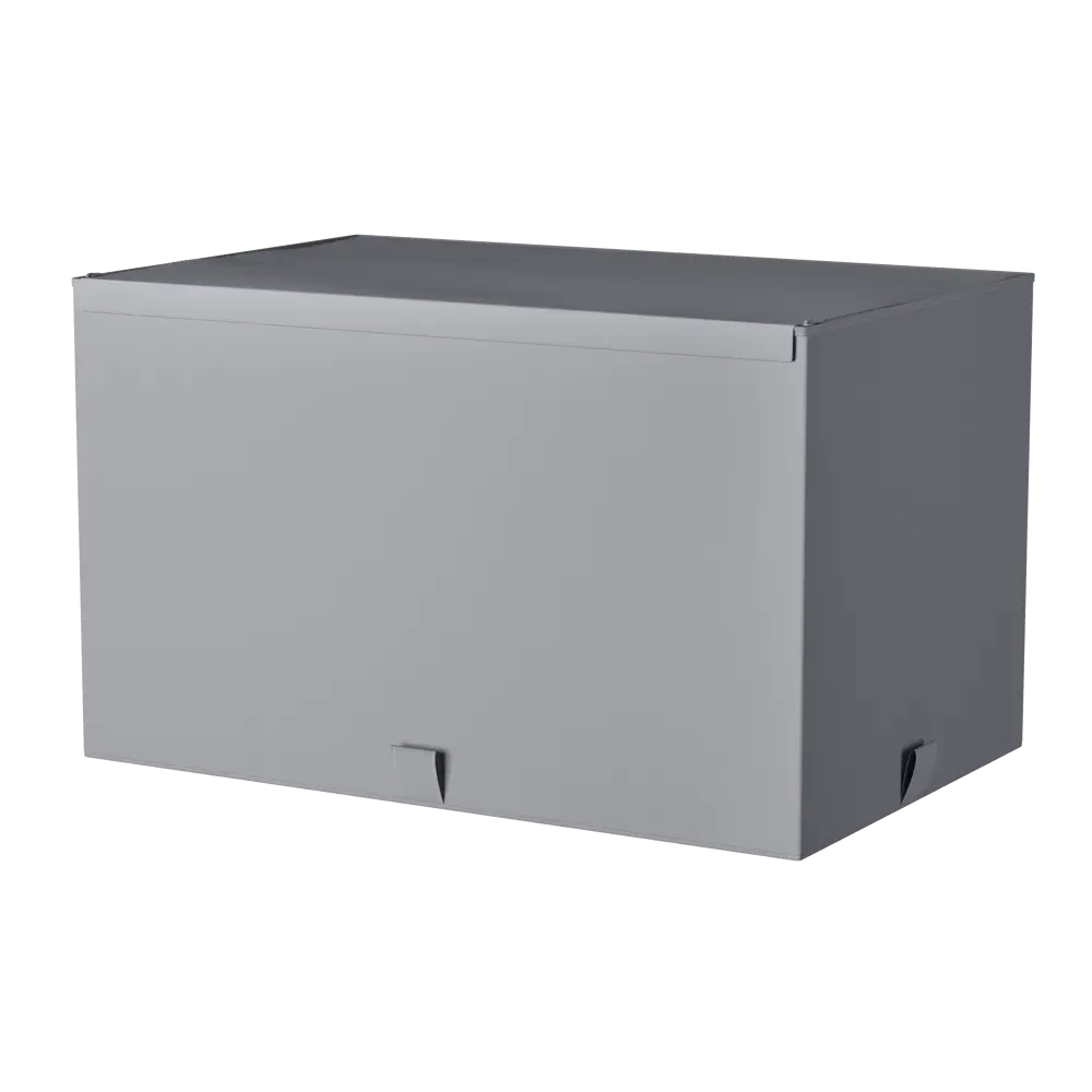 Короб для хранения Spaceo 56x33x36 см полипропилен цвет гранит Kub STLM-2141607 - Вид №1
