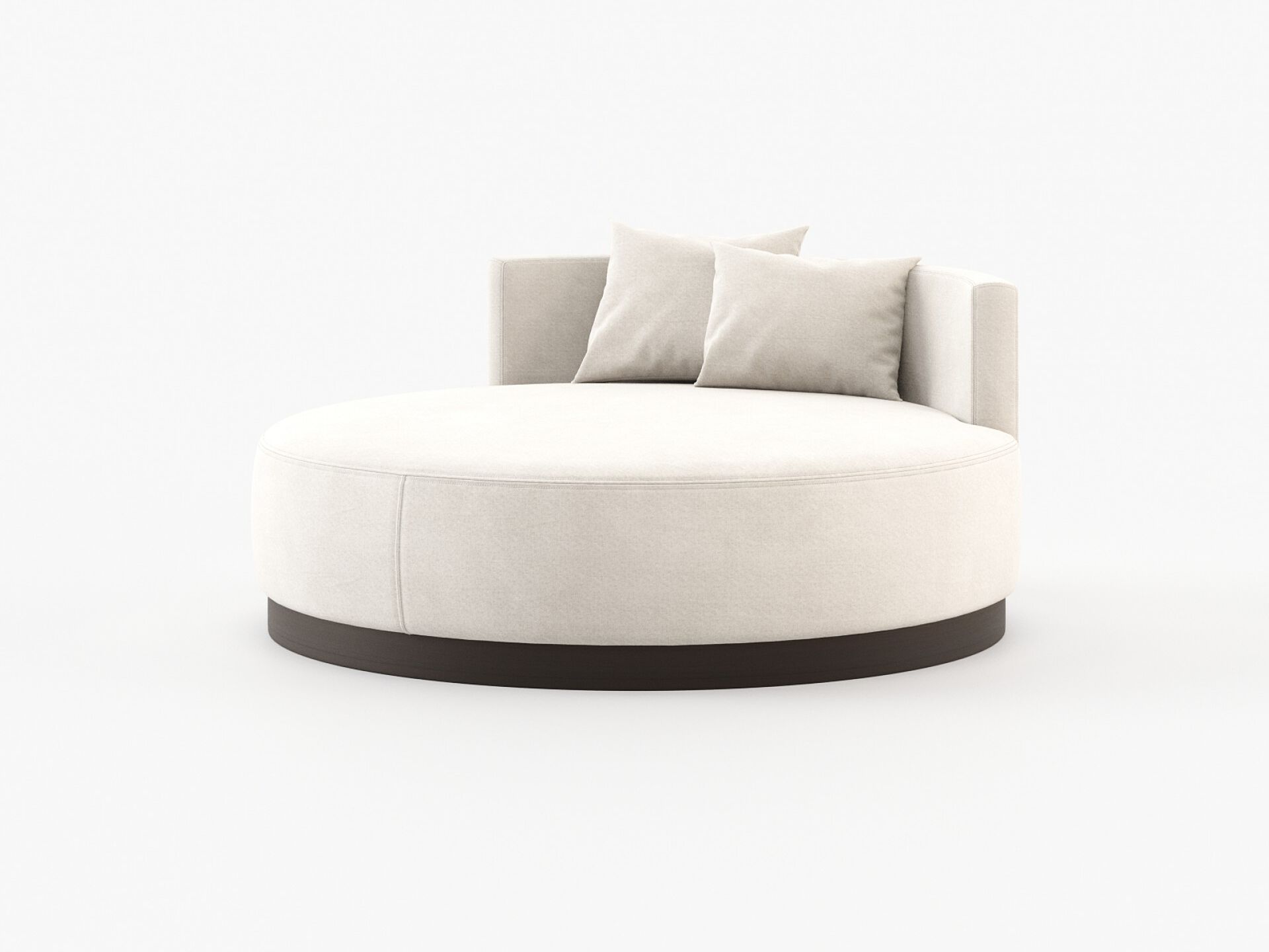 Круглый бархатный пуф Laskasas SCARLET ARCH-00049147 - Вид №6