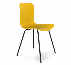 Стул DSR желтый S33 (eames style) SHEFFILTON EAMES STYLE 015574 Желтый