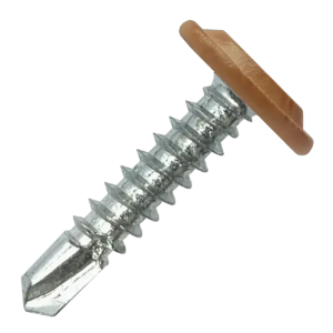 Саморезы по металлу с пресс-шайбой Pro оцинкованные 4.2x19 мм 500 шт. цвет сосна 87482146 STLM-2098525