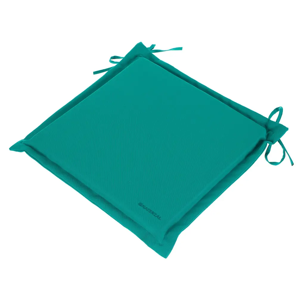 Подушка для стула голубая 43х43 см, полиэстер NATERIAL STLM-2065445