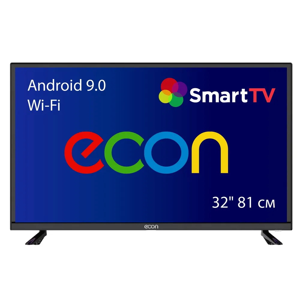 91023920 Телевизор EX-32HS017B LED Smart c Wi-Fi 32" 81 см цвет чёрный карбон STLM-0445616 ECON