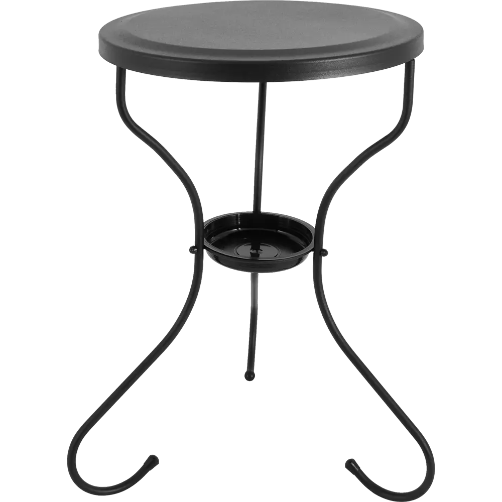 Столик кофейный Sheffilton SHT-CT10 37.2x37.2 см черный STLM-2200264