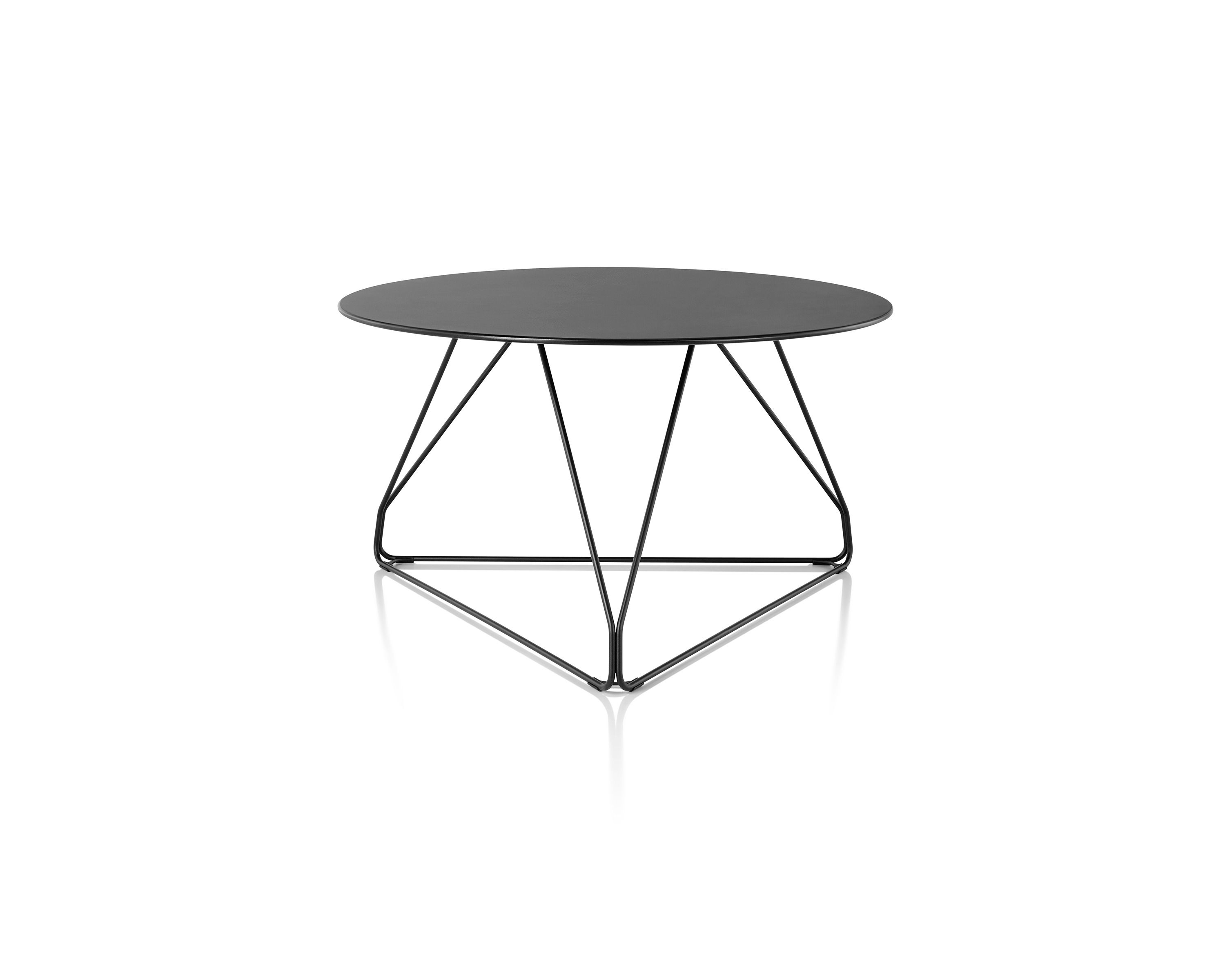 Круглый металлический журнальный столик Herman Miller Polygon Wire ARCH-00087047 - Вид №6