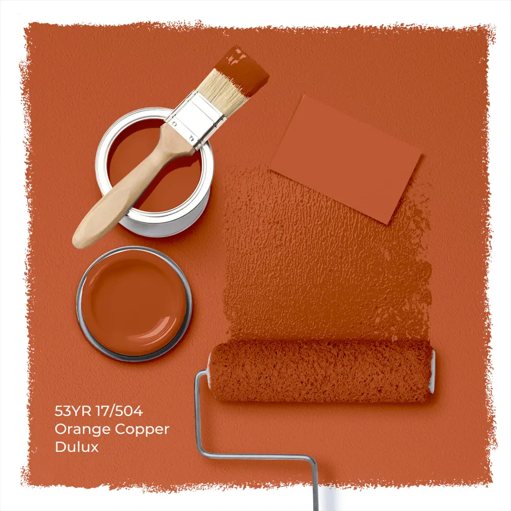 Тестер краски для стен Dulux 53YR 17/504 Orange Copper 30 мл STLM-2187081 - Вид №3