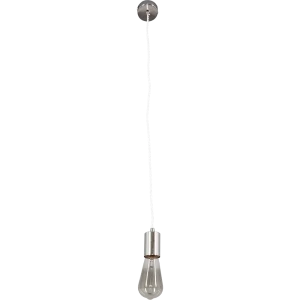 Подвесной светильник, 1хE27х75 Вт, цвет хром