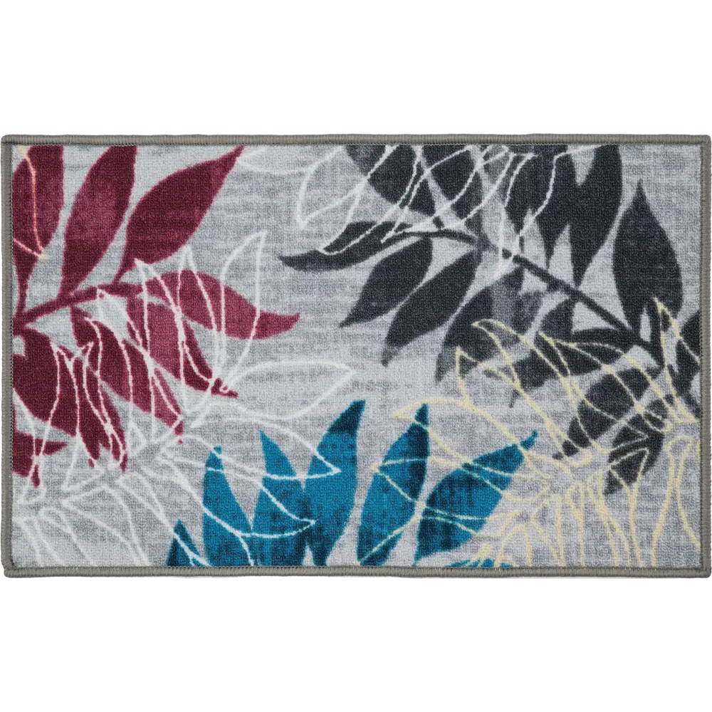 Коврик Стелла 113965 50х80 см нейлон цвет серый CTIM STLM-2202518