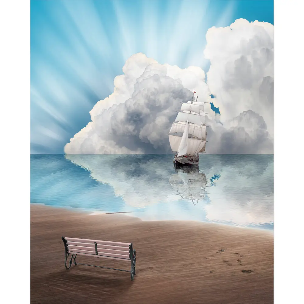 Картина на холсте Морской пейзаж 40х50 см Постер-лайн STLM-2004005