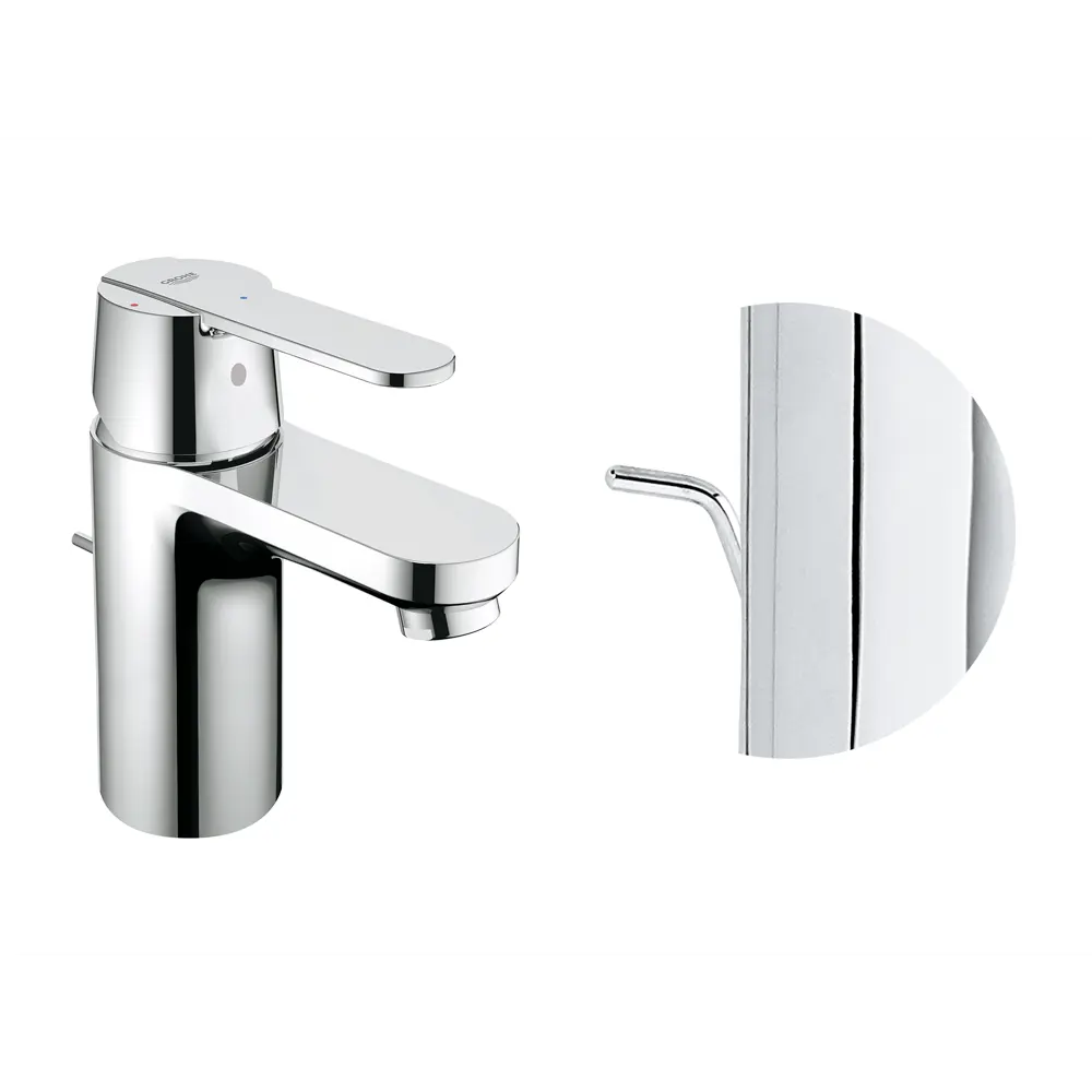 Смеситель для раковины Grohe Get однорычажный латунь цвет хром STLM-2020067 - Вид №3