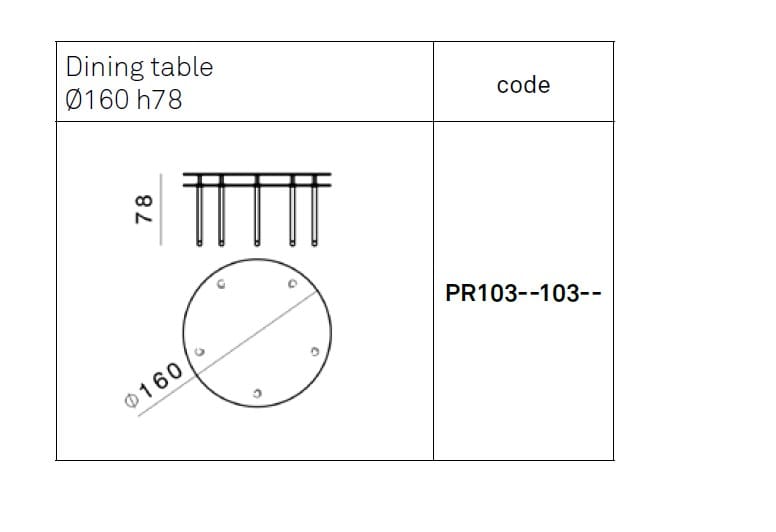 Круглый Хрустальный стол GHIDINI1961 Legs ARCH-00010437