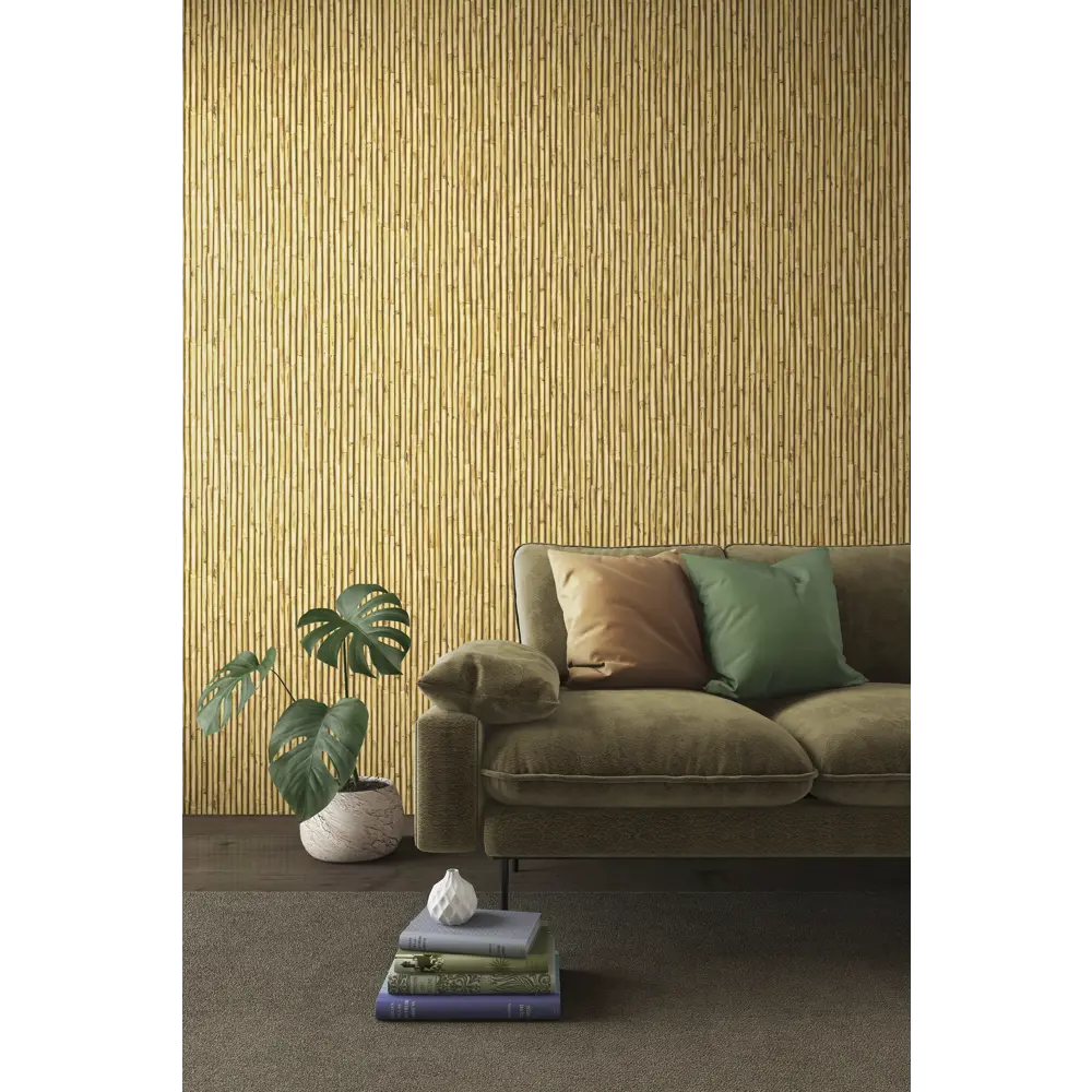 Обои флизелиновые Палитра коричневые 1.06 м PL71150-28 Bambu STLM-2031606 - Вид №2