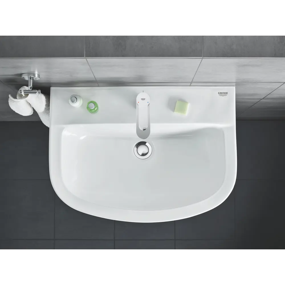Смеситель для раковины Grohe Startclova M однорычажный цвет хром STLM-2163276 - Вид №7