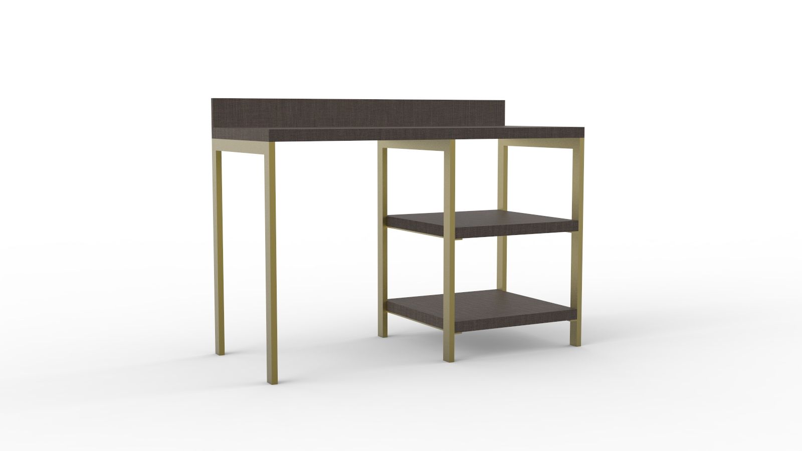 Прямоугольный стол с полками для контракта Mobilspazio ARCH-00076414 - Вид №4