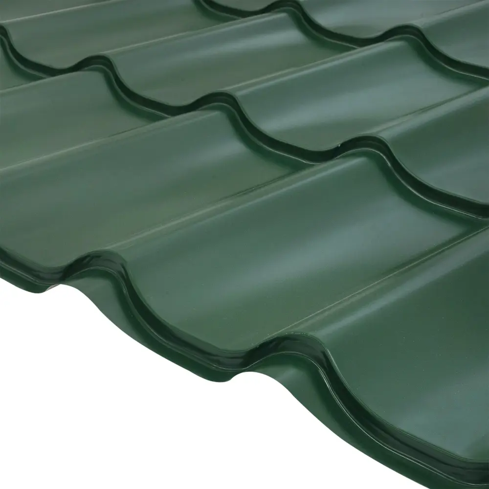 Металлочерепица 0.4 мм 2250x1180 мм RAL 6005 зелёный Santreyd STLM-2178955