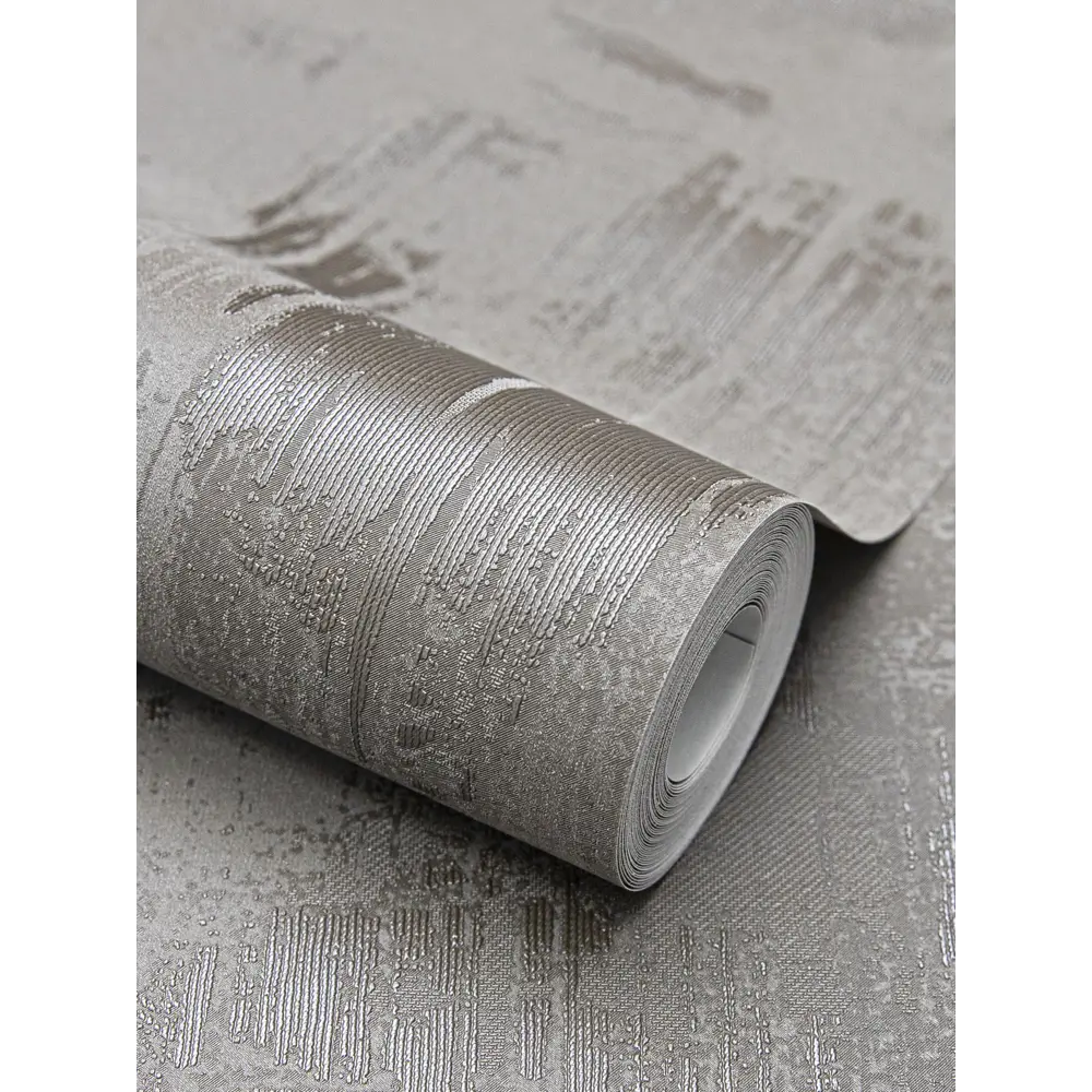 Обои флизелиновые Wallsecret Boho серые 8846-16 STLM-2169648 - Вид №1