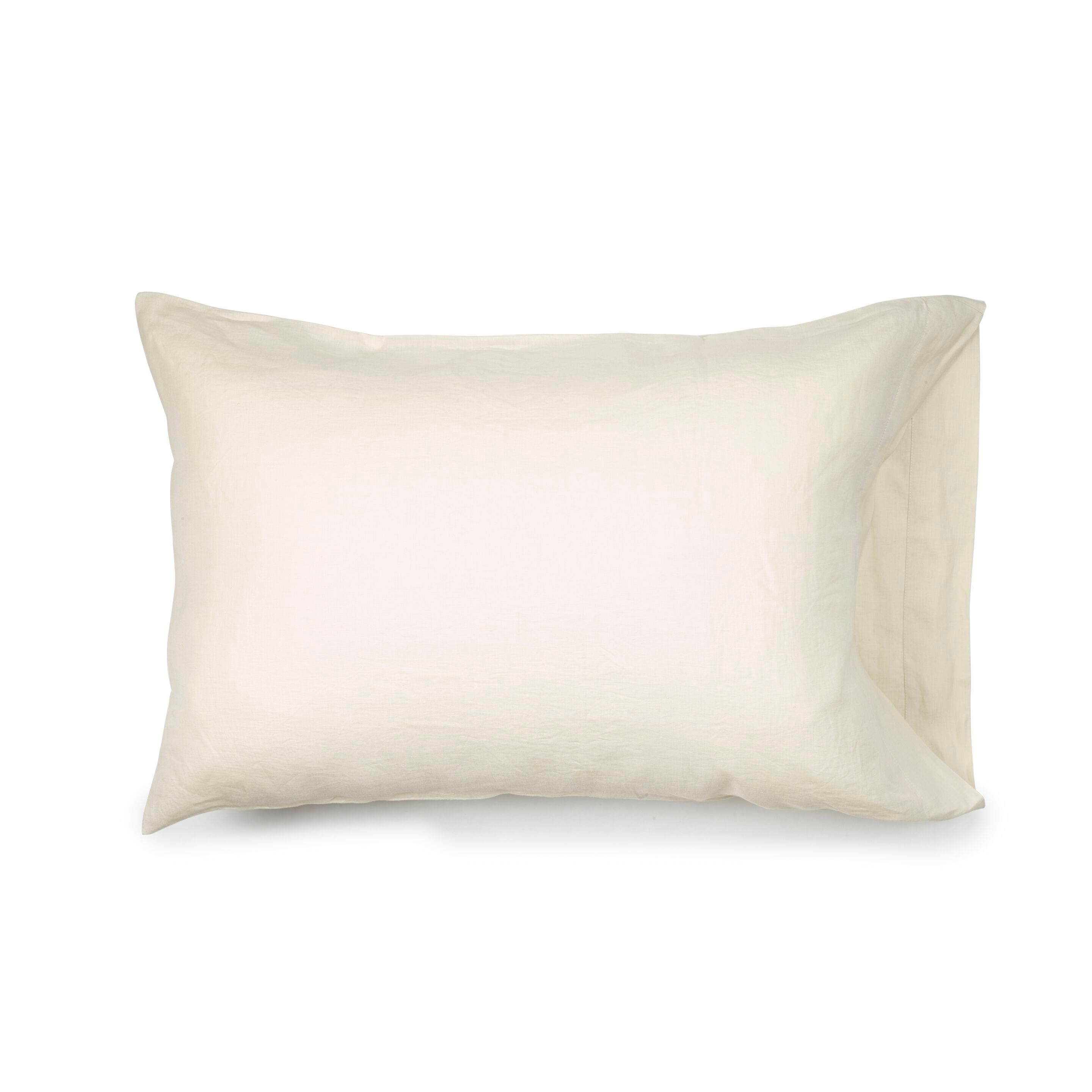 Прямоугольная однотонная льняная подушка Libeco Home Madison ARCH-00003740 - Вид №2