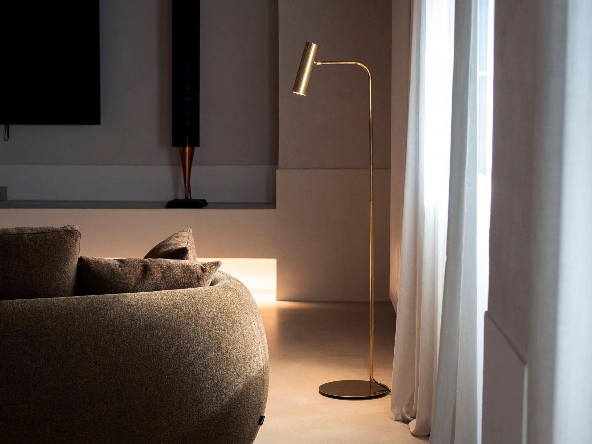 Латунь светодиодный торшер 247LAB RB ARCH-00005764 - Вид №4