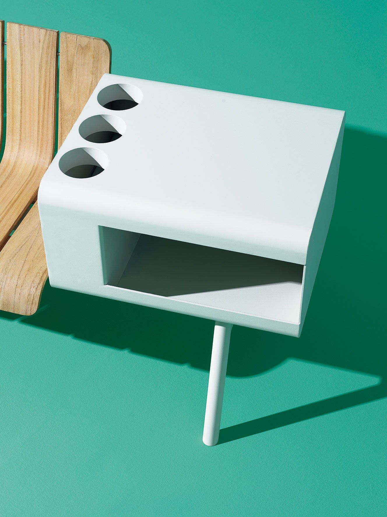 Алюминиевая и деревянная скамья со спинкой Ethimo Ace ARCH-00122616 - Вид №46