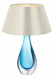 Настольная лампа Lorna 5374 PUSHA ВАЗА 061969 Белый;голубой