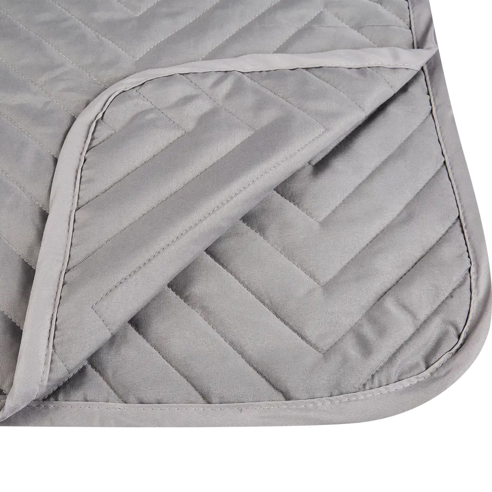 Покрывало Нью 200x240 см микрофибра цвет серый SEASONS STLM-2052989 - Вид №2