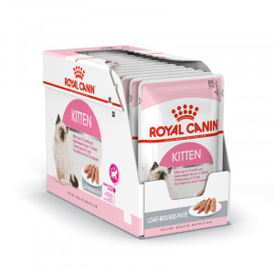 ПР0042545*12 Корм для котят Kitten паштет пауч. (упаковка - 12 шт) ROYAL CANIN