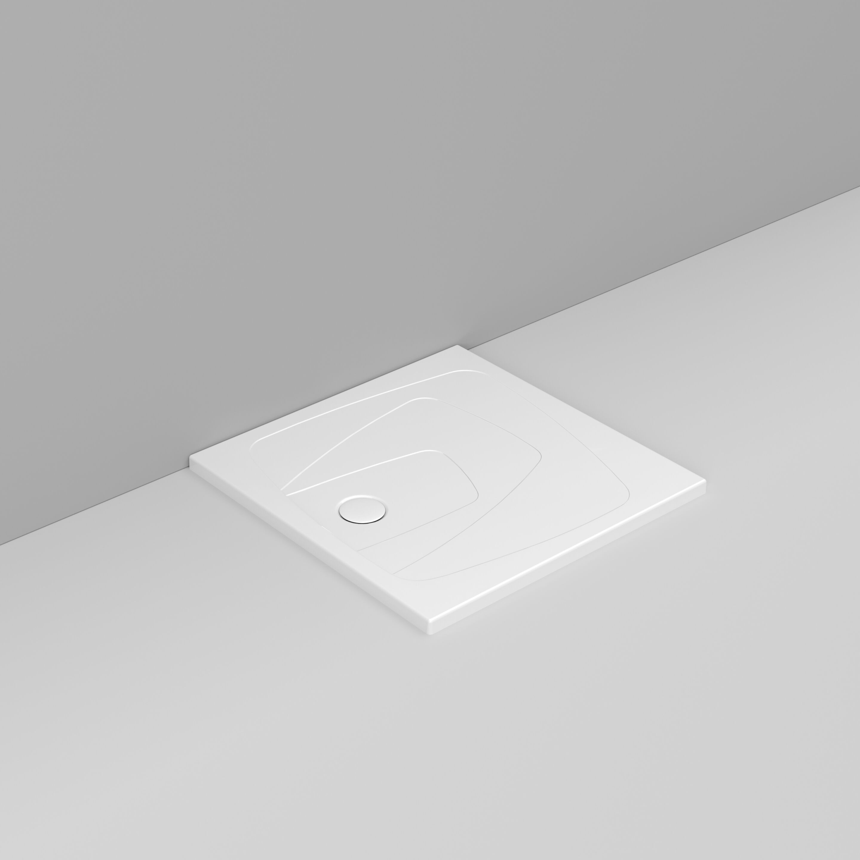 Керамический нескользящий квадратный поддон для душа Ceramica Dolomite за пределами ARCH-00056029 - Вид №48