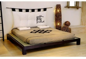 Cinius Двуспальная кровать татами из дерева Tatami