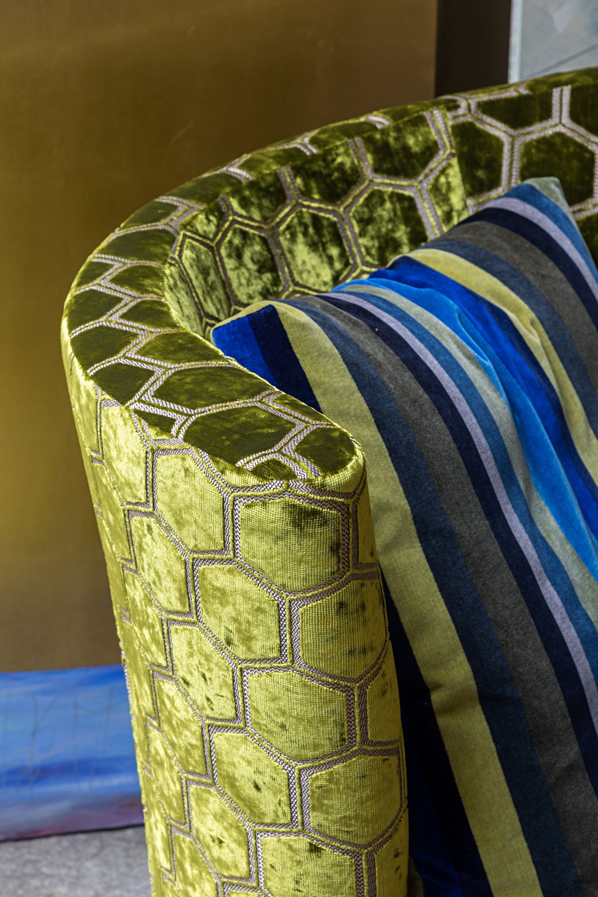 Тканевое кресло ERBA ITALIA VIRGOLA ARCH-00112877 - Вид №8