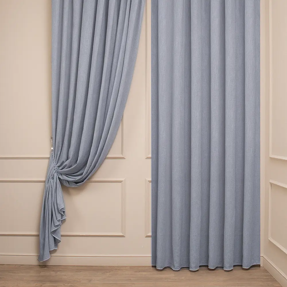 Тюль 1 п/м сетка Gauze 300 см 140 г/м² цвет светло-серый TEX REPUBLIC STLM-2005052