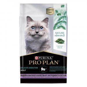 ПР0058667 Корм для кошек Nature Elements с чувствительным пищеварением или особыми предпочтениями в еде, индейка сух. 7 кг Pro Plan