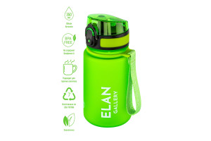 90604675 Бутылка для воды 280108 Style Matte 0.35 л стекло цвет ярко-зеленый STLM-0303212 ELAN GALLERY