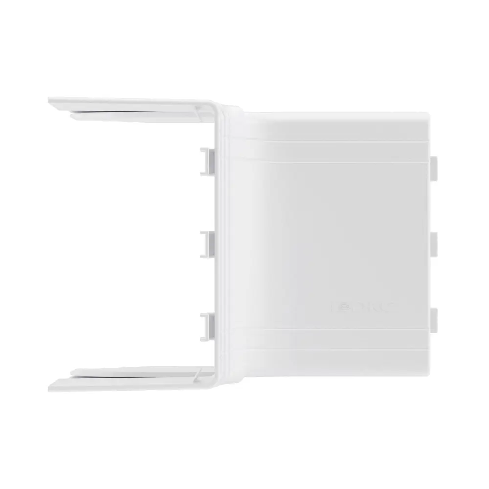 Угол внутренний регулируемый для кабель-канала DKC Niav 100x60 мм цвет белый STLM-2098954 - Вид №1