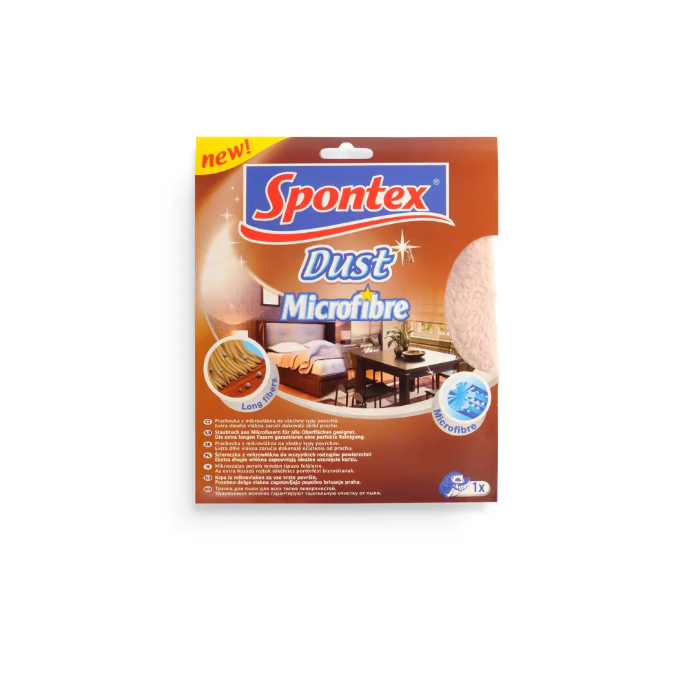 Тряпка из микрофибры Spontex Dust 1 шт STLM-2096666 - Вид №1