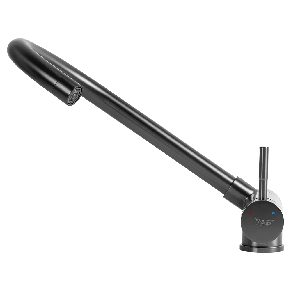 Смеситель для кухни Vidage общая высота 35 см цвет черный STLM-2087663 - Вид №7