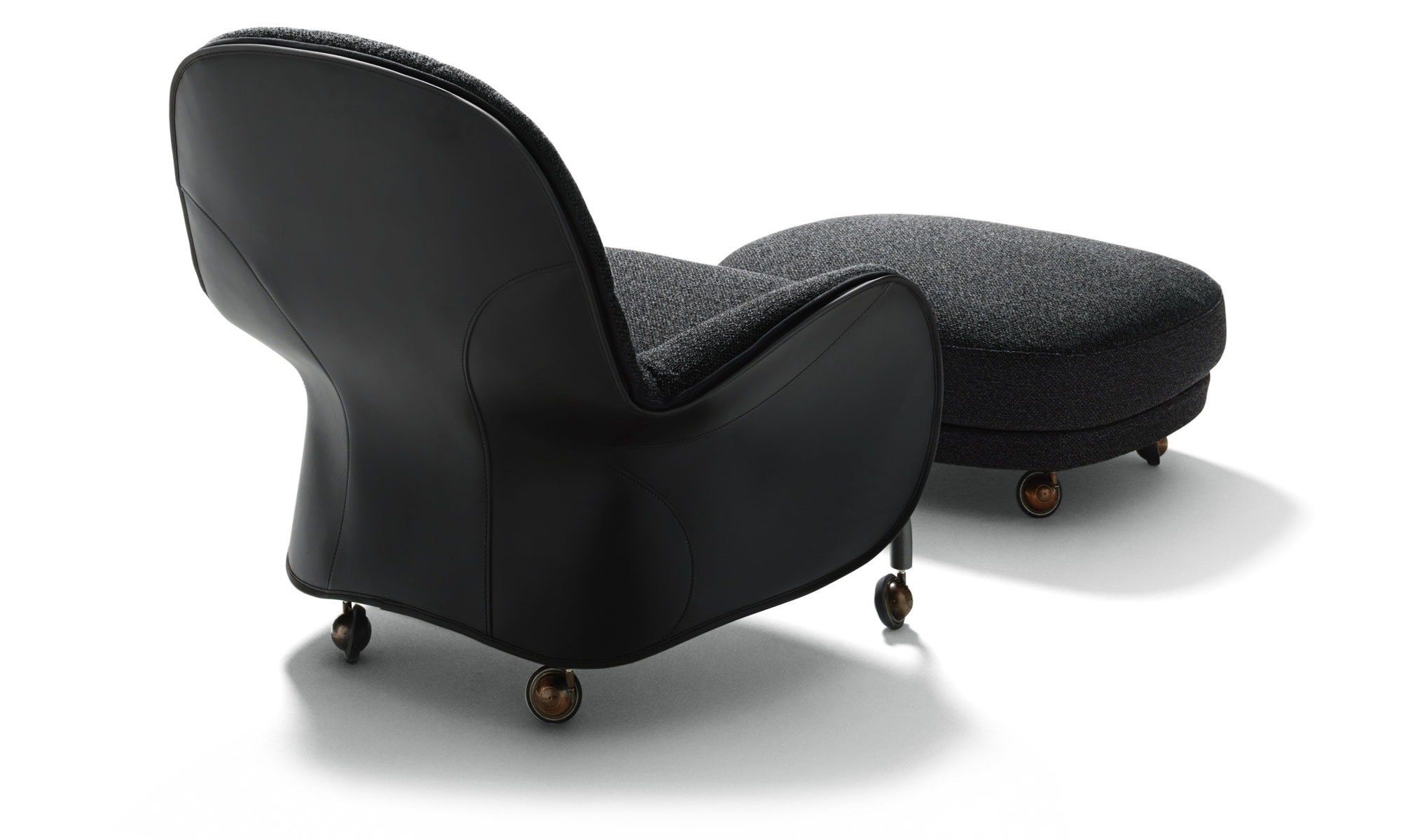 Кожаное кресло с колесами DE PADOVA Луизиана ARCH-00129623 - Вид №4