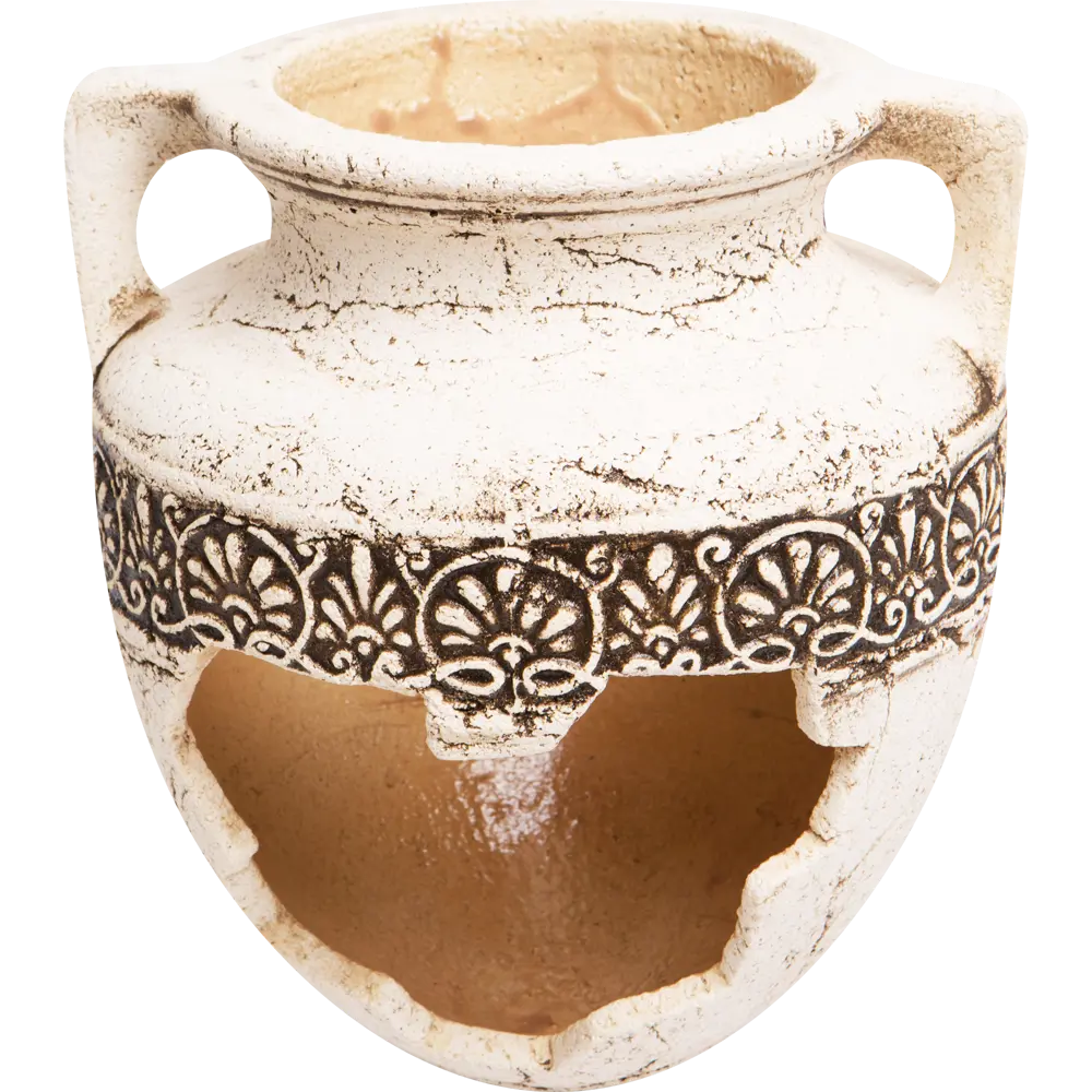Амфора Коринф малая 23x23x29 см v6 л шамотная глина бежевый 82108074 STLM-2112660 Santreyd