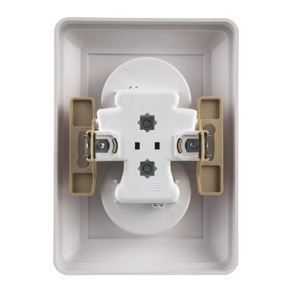 Розетка Schneider Electric W59, 2 разъема, цвет белый STLM-2095632 - Вид №1