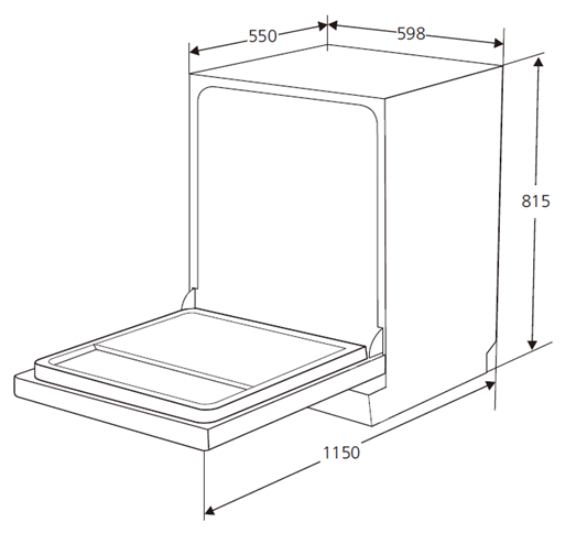 8192412 Встраиваемая посудомоечная машина Kuppersberg GLM 6075 STDN-0077617 - Вид №23