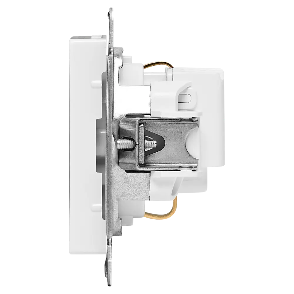 Розетка встраиваемая Schneider Electric Atlas Design ATN000143 с заземлением цвет белый SYSTEME ELECTRIC AtlasDesign STLM-2200427 - Вид №3