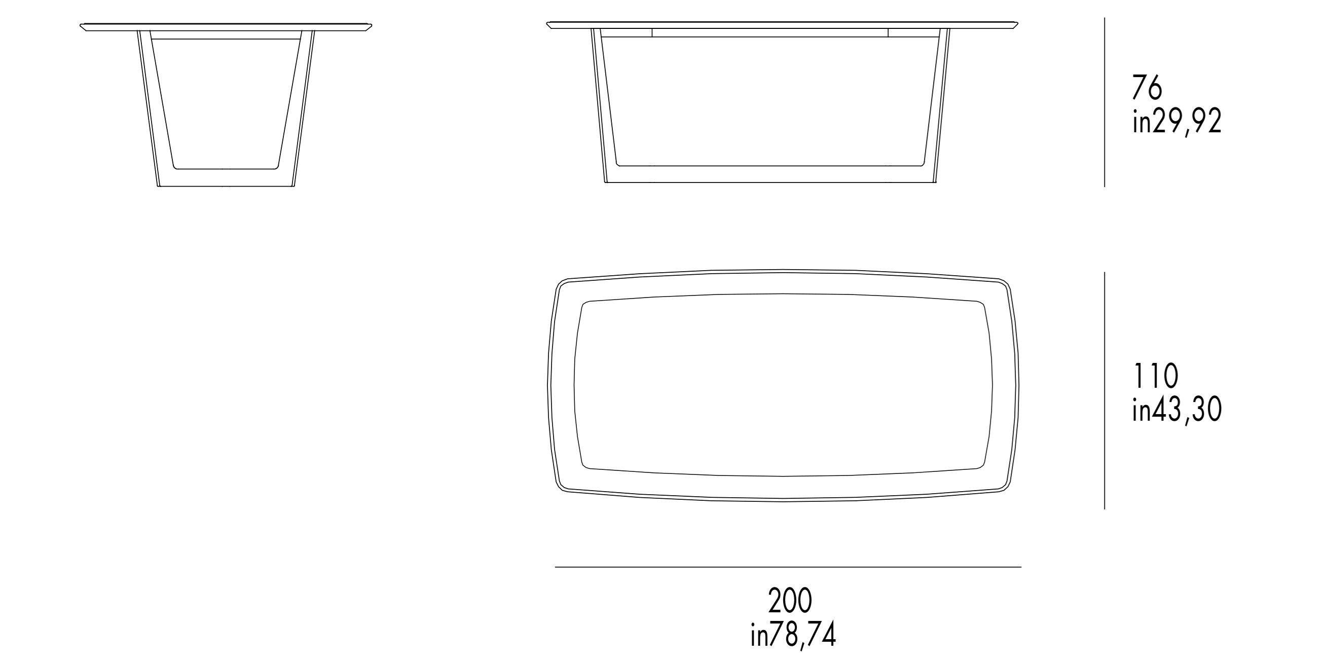 Прямоугольный обеденный стол Grilli Octopus ARCH-00128239 - Вид №5