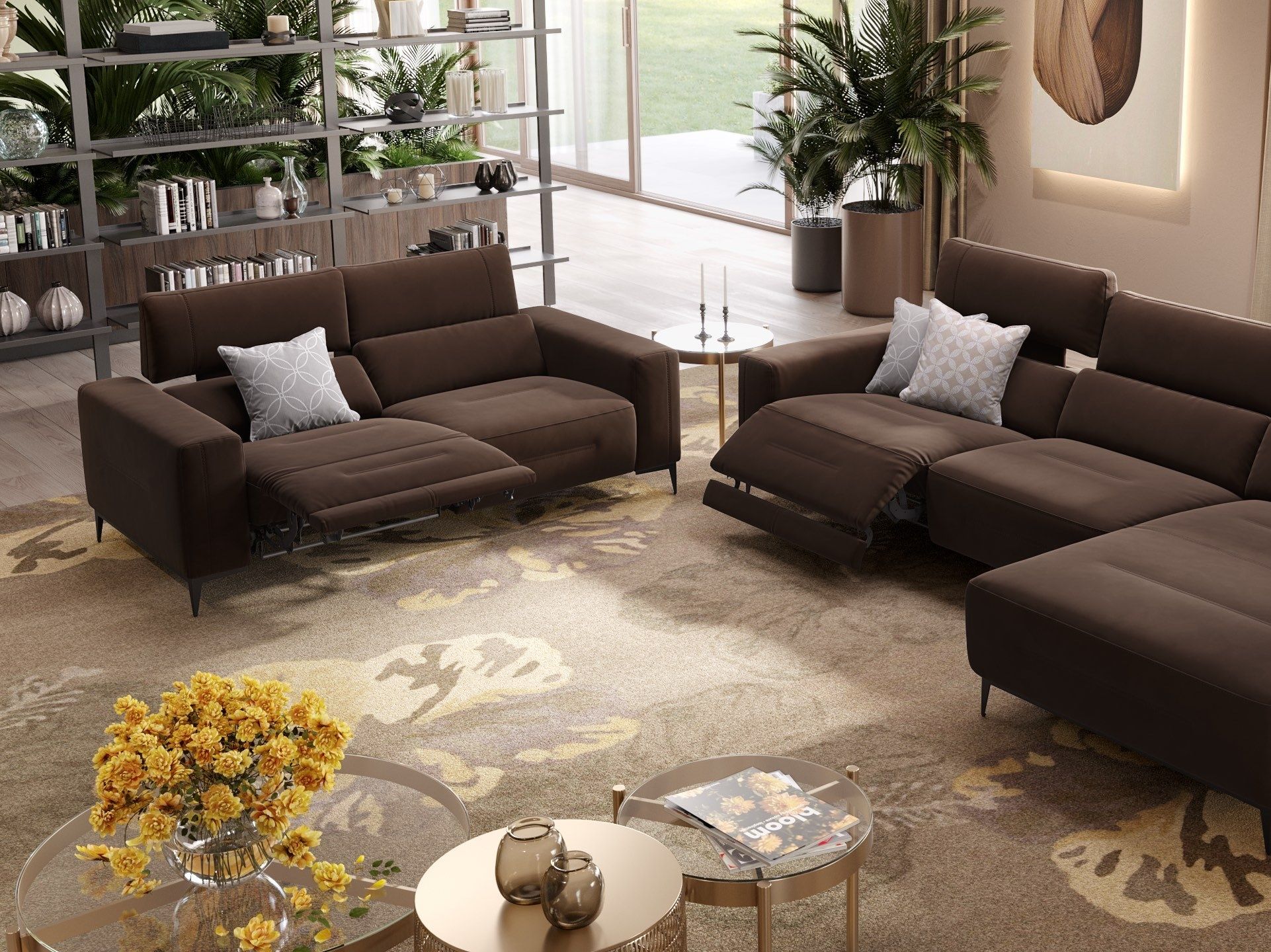 2-местный тканевый диван Sofanella Teramo ARCH-00041340 - Вид №6