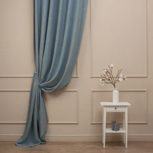 Ткань 1 п/м рогожка Wale 330 см 400 г/м² цвет серо-синий 89462531 STLM-2203911