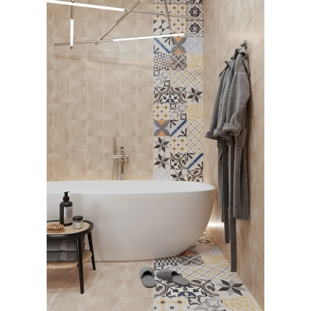 Декор Ethno Микс №29 18.6х18.6 см Golden Tile STLM-2017652 - Вид №3