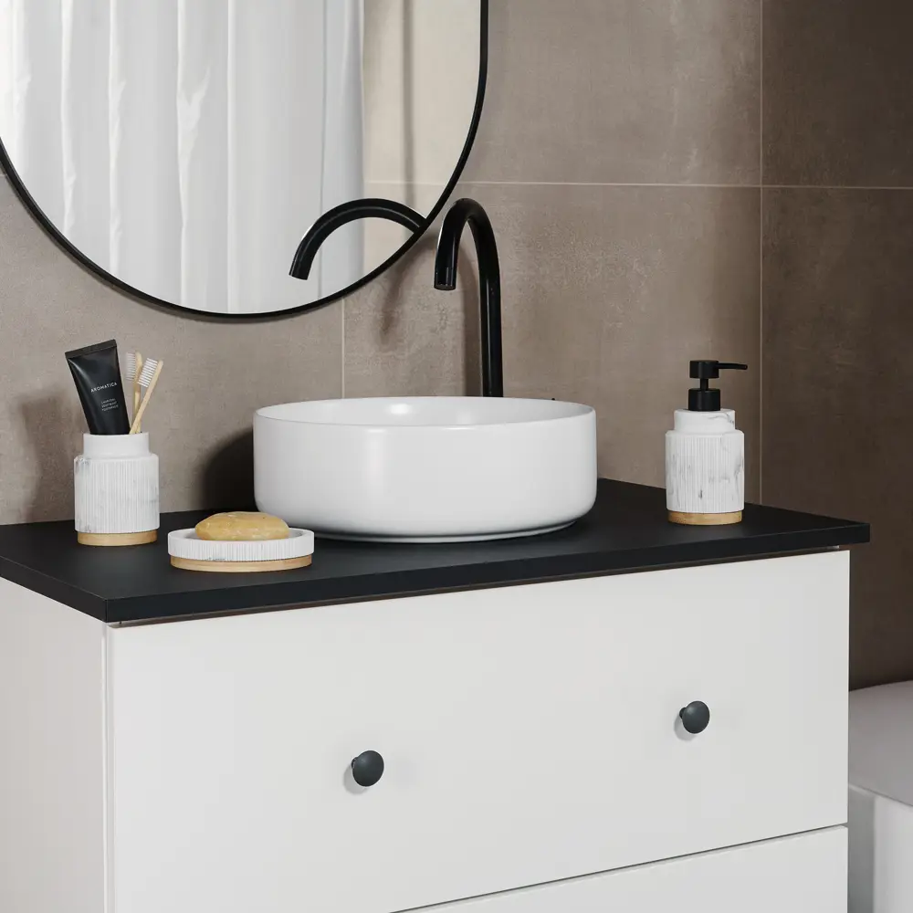 Мыльница VERRAN Mist — элегантный аксессуар для современной ванной 89384117 STLM-1577578 - Вид №9