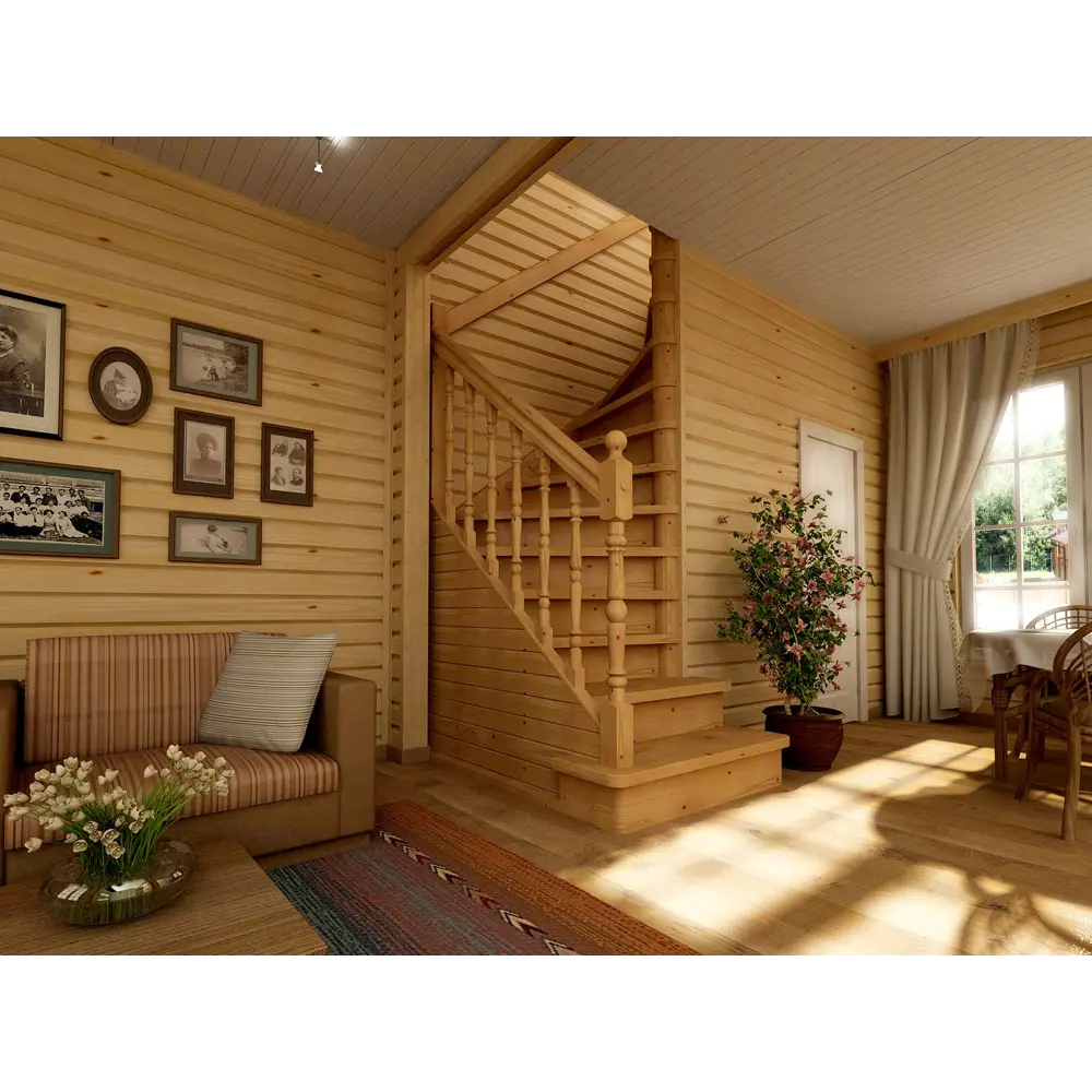 Лестница поворотная 180° ЛС-05 универсальная Santreyd STLM-2066365 - Вид №1