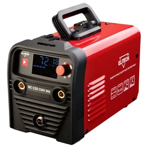 Сварочный аппарат инверторный Elitech ДМ ИС120, 120А, до 3 мм