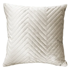 Подушка Seasons Arche 43х43 см бархат цвет экрю