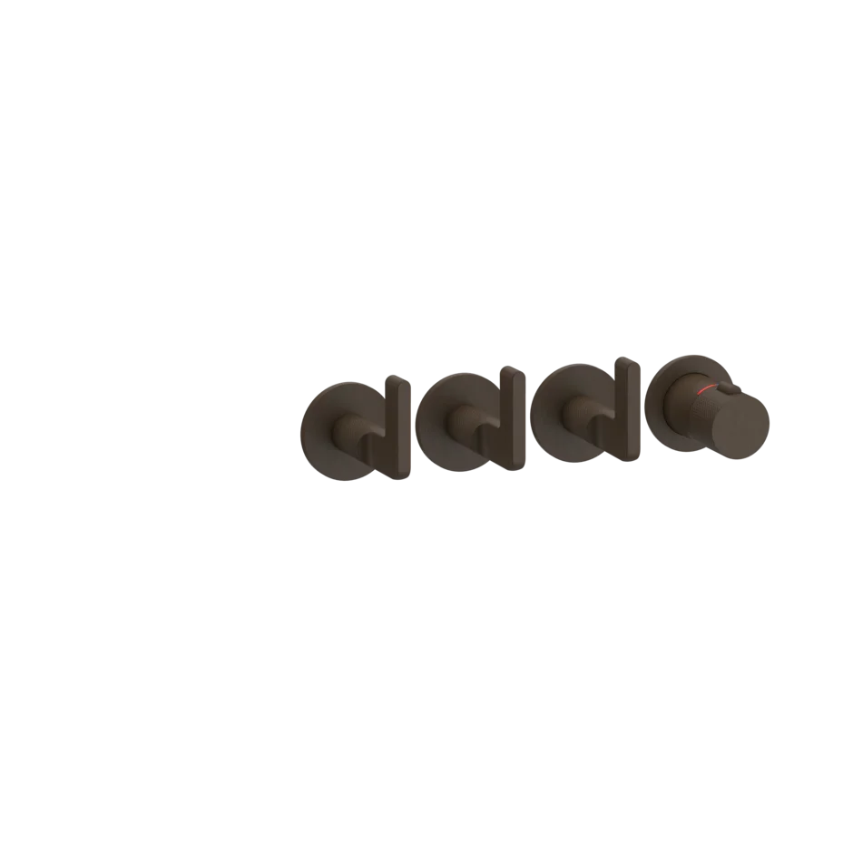 Смеситель для душа 58336 845 Gessi Inciso ТЕМНАЯ БРОНЗА 58336845